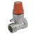 V&G 446 Pojistný ventil k BOJLERU 1/2" x 6 BAR s vypouštěním